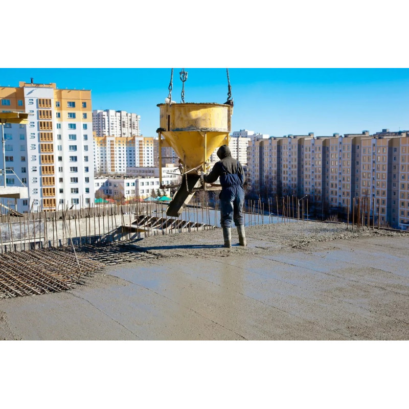 Бетон на известняковом щебне M350